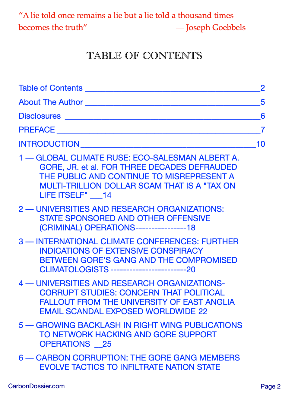 1 TOP SECRET Carbon Dossier –– Download 55 pages