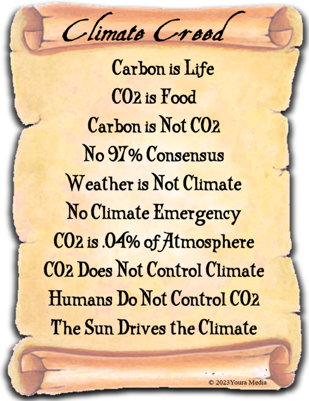 1 Climate Creed 10 Commandments POSTER