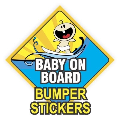 Baby On Board Bumper Stickers