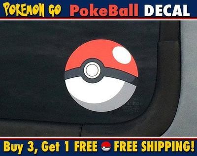 Pokemon PokeBall Bumper Sticker