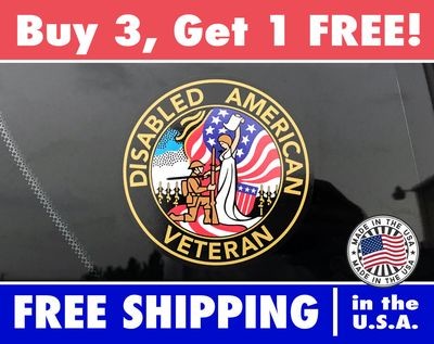 Disabled American Veterans Bumper Sticker