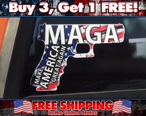 Gun Style, Make America Great Again Bumper Sticker