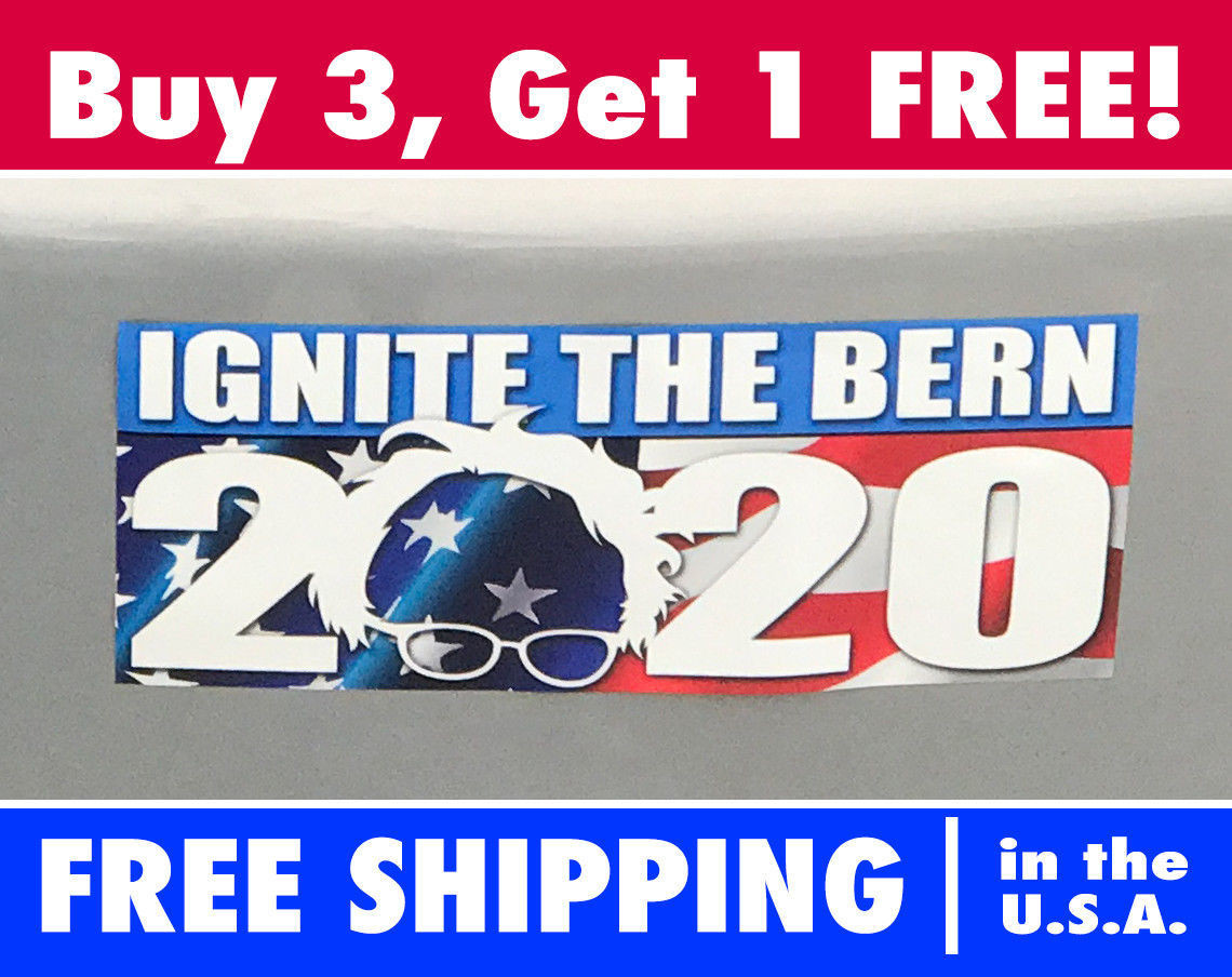 Bernie Sanders, Ignite The Bern 2020 Bumper Sticker