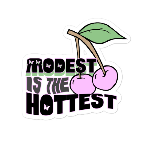 Modest is the Hottest Sticker