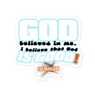 God is Good Sticker