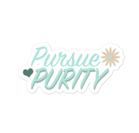 Pursue Purity Sticker