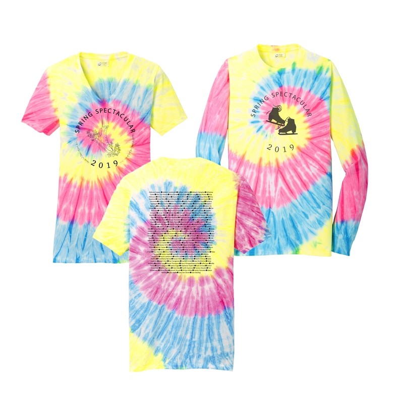 Tie Dye Shirts - Short Sleeve, Long Sleeve & V-Neck - Adult and Youth
