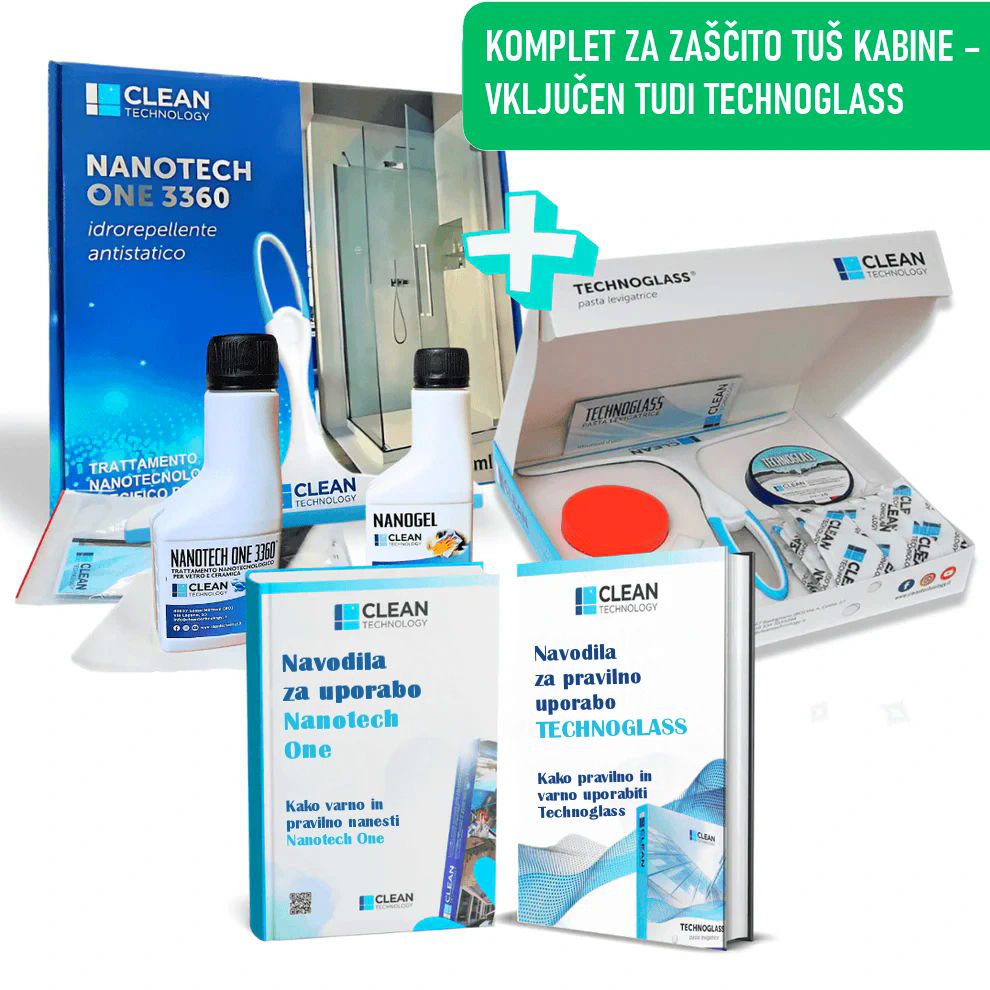Komplet Nanotech One 3360 + Technoglass (BREZPLAČNO POŠILJANJE)