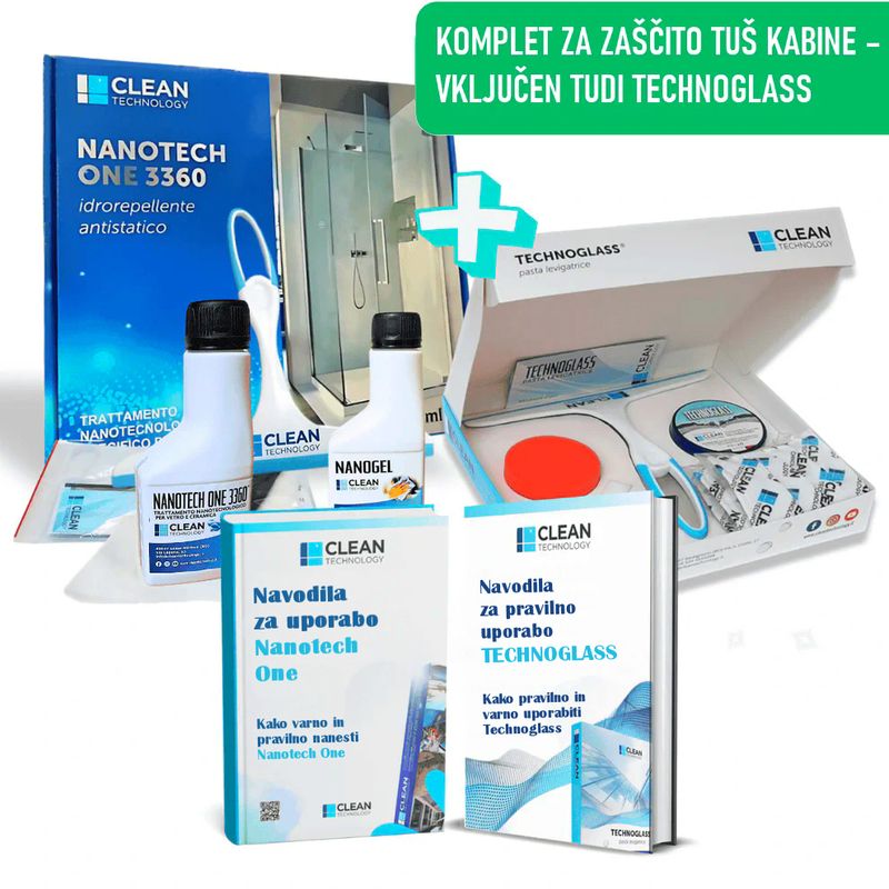 Komplet Nanotech One 3360 + Technoglass (BREZPLAČNO POŠILJANJE) *dobava po 3. novembru Komplet Nanotech One 3360 + Technoglass (BREZPLAČNO POŠILJANJE) *dobava po 3. novembru