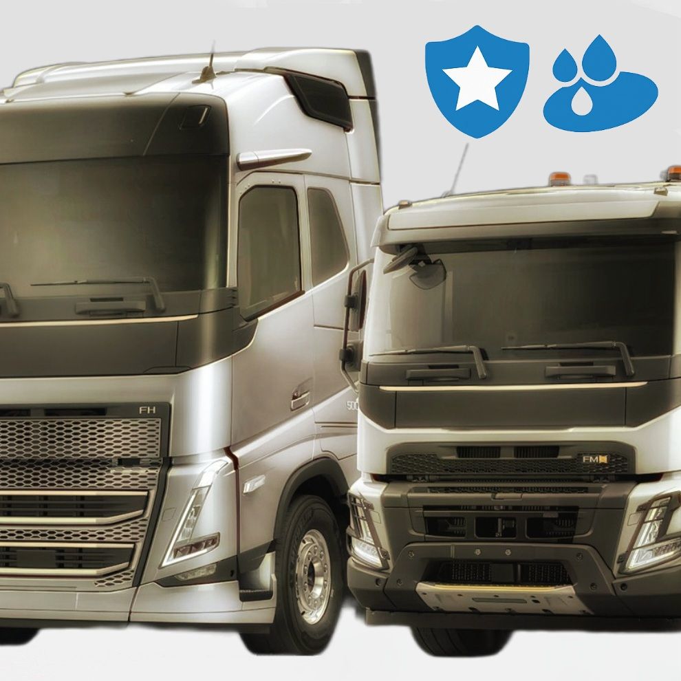 NANO tretma - vetrobrani tovornjakov