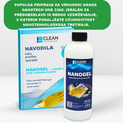 Nanogel - profesionalno čistilo za vodni kamen 1L (BREZPLAČNO POŠILJANJE)