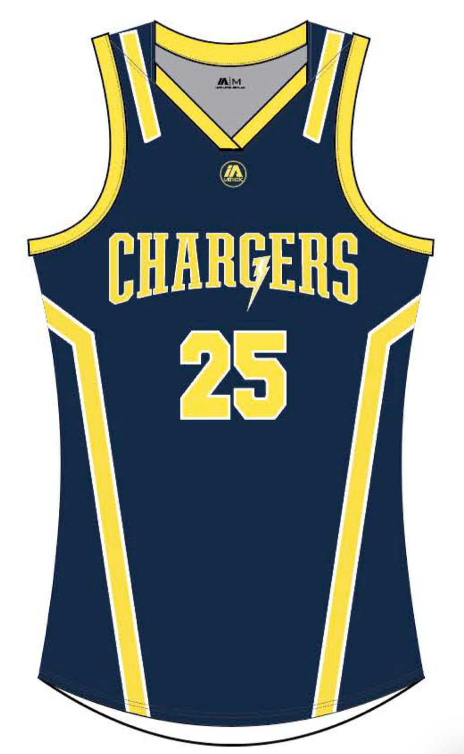 ‘Chargers’ Reversible Singlet Female – PRE-ORDER