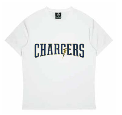 Chargers t-shirt  -white