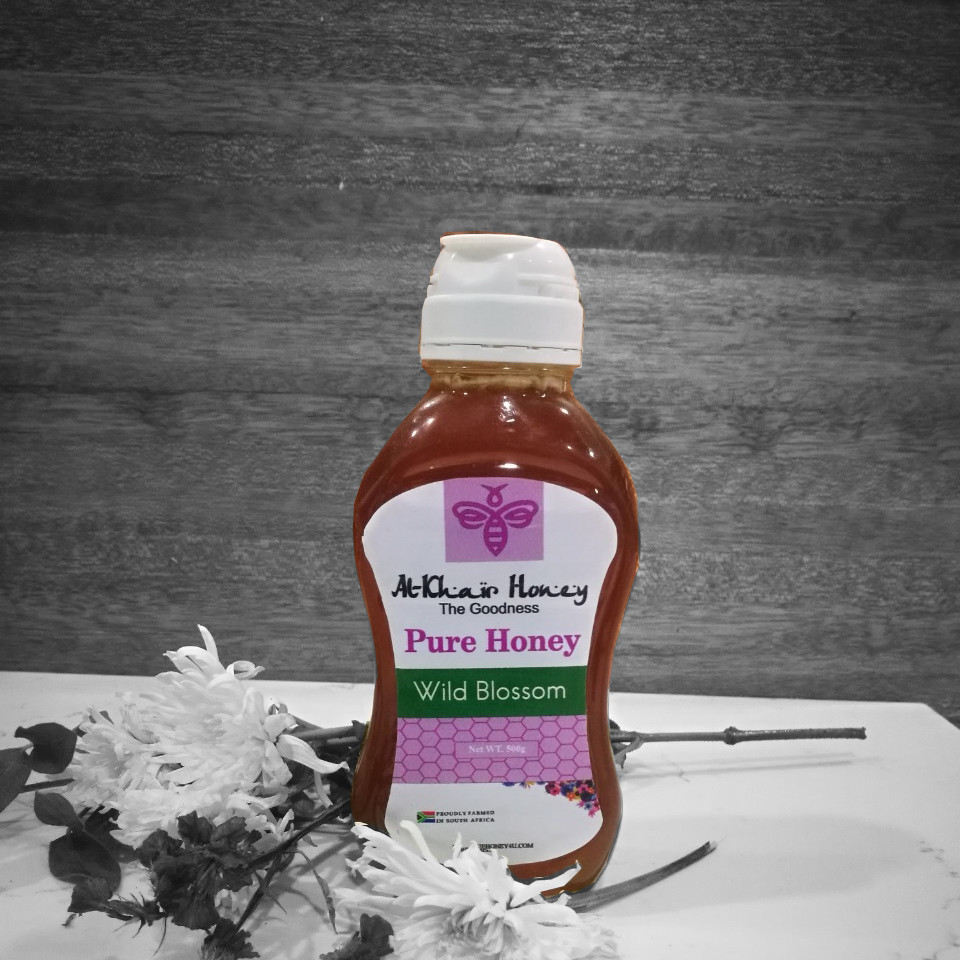 Pure Honey, Wild Blossom, 500g Squeeze Bottle