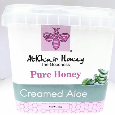 Pure Honey, Creamed Aloe, 1kg Tub