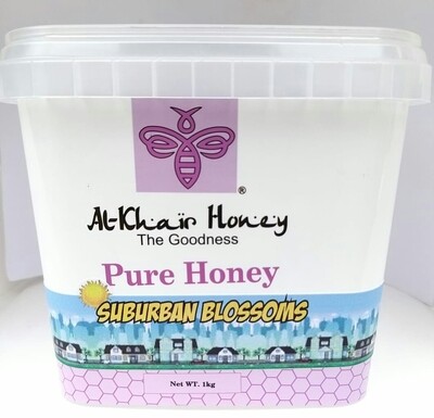 Pure Honey, Suburban Blossoms, 1kg Tub
