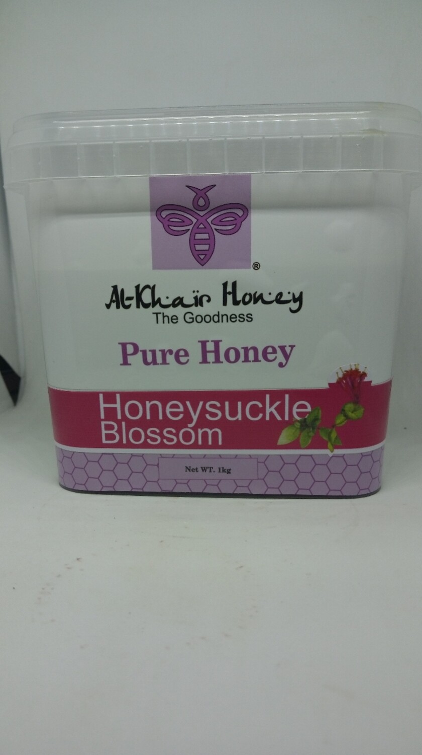 Pure Honey, Honeysuckle, 1kg Tub