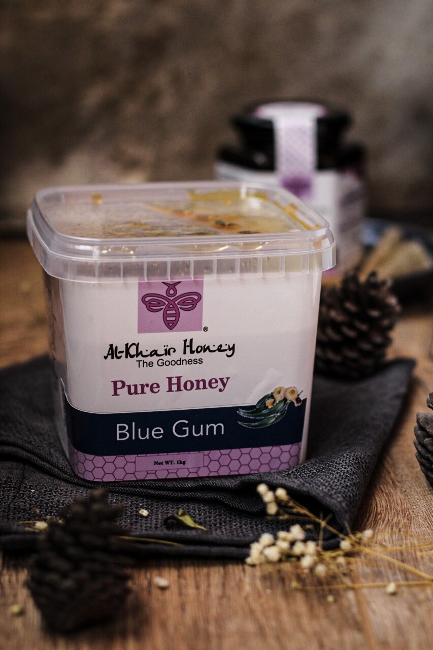 Pure Honey, BlueGum, 1kg Tub