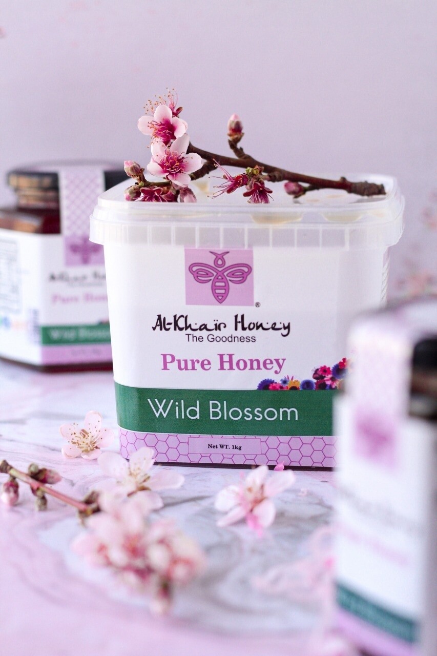 Pure Honey, Wild Blossom, 1kg Tub