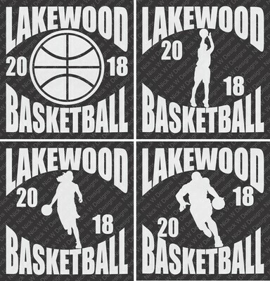 Basketball Decals