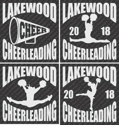 Cheerleading Decals