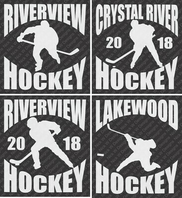 Hockey Decals