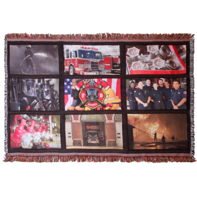 9 Panel Throw Blanket