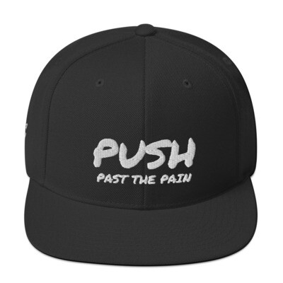 PUSH Past The Pain -UC Snapback Hat
