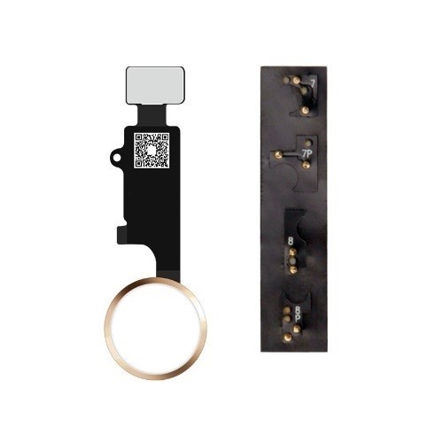 For iPhone 7/7 Plus/8/8 Plus Universal Home Button with Flex Cable – Rose Gold