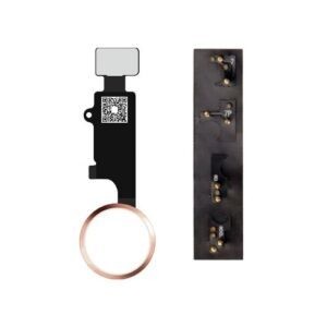 For iPhone 7/7 Plus/8/8 Plus Universal Home Button with Flex Cable – Rose Gold