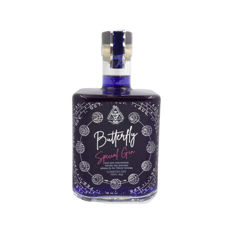 Gin Butterfly Azul