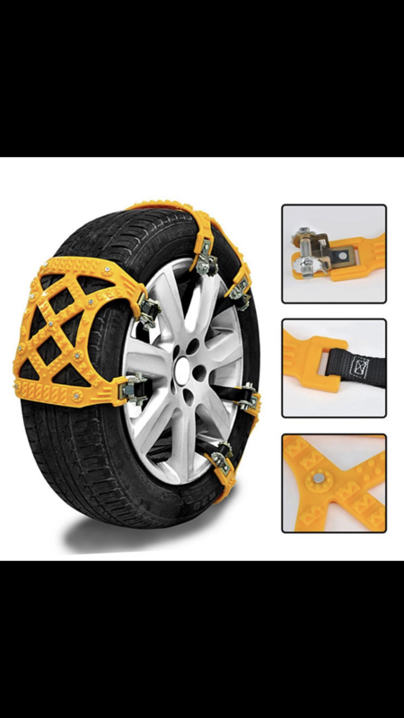 Winter car snow chain