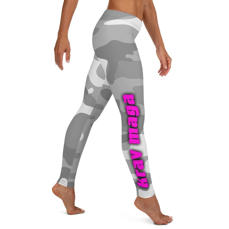 Krav Maga White Camo Leggings