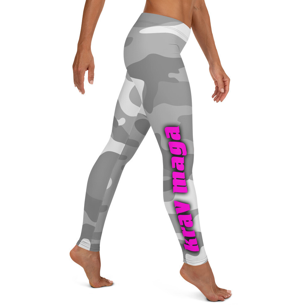 Krav Maga White Camo Leggings