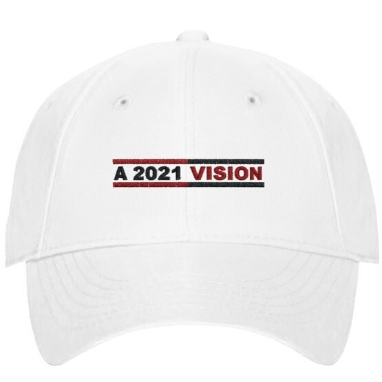 White Dad Hat (BANNER)