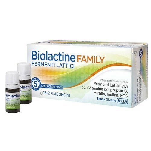 Biolactine Family Fermenti Lattici 14 Flaconcini Da 10 Miliardi Biolactine Family Fermenti Lattici 14 Flaconcini Da 10 Miliardi