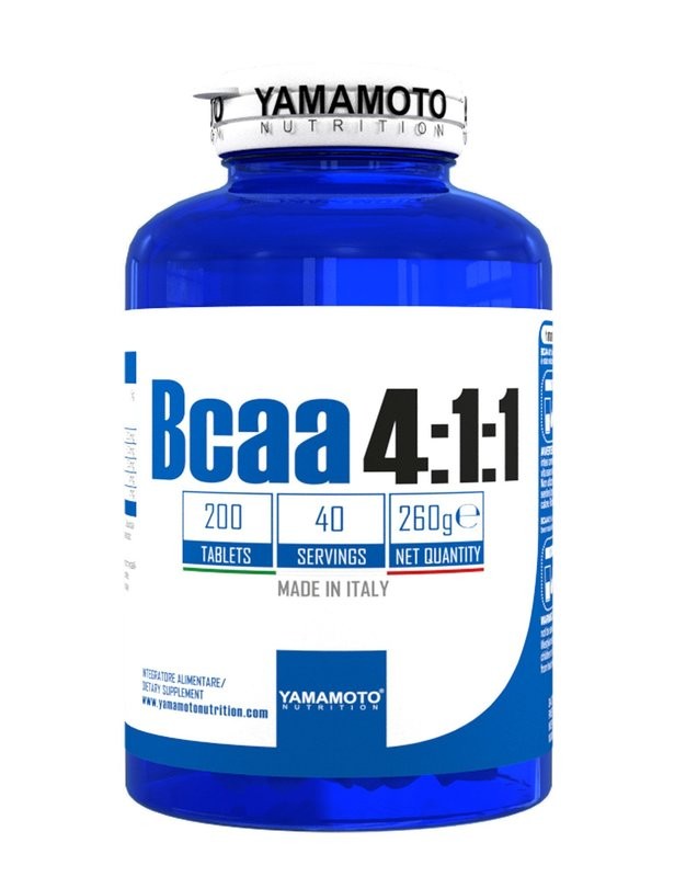 BCAA 4:1:1 YAMAMOTO 200 Tablets BCAA 4:1:1 YAMAMOTO 200 Tablets