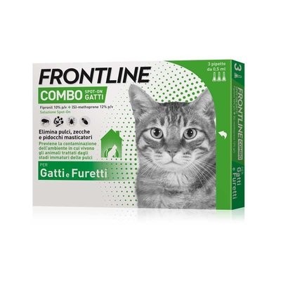 Frontline Combo per Gatti 3 Pipette