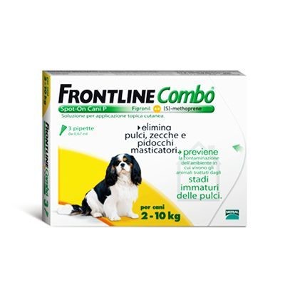 Frontline Combo Cani 2-10 kg 3 Pipette Frontline Combo Cani 2-10 kg 3 Pipette