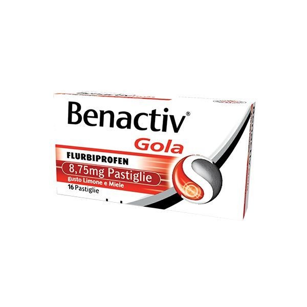 Benactiv Gola 16 Pastiglie Limone Miele Benactiv Gola 16 Pastiglie Limone Miele