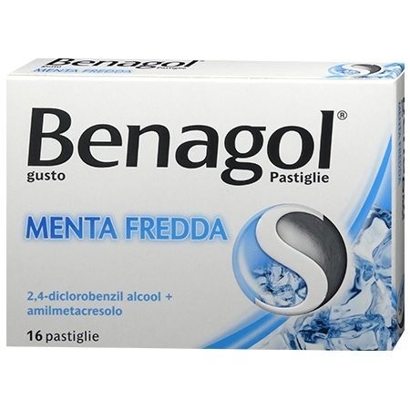 Benagol Menta Fredda 16 Pastiglie Benagol Menta Fredda 16 Pastiglie