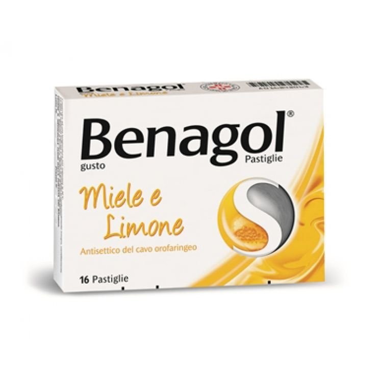 Benagol Miele E Limone 16 Pastiglie Benagol Miele E Limone 16 Pastiglie