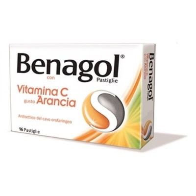 Benagol Vitamina C Arancia 16 Pastiglie