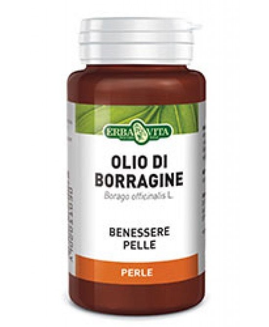 Olio Di Borragine 45 Perle Erba Vita Olio Di Borragine 45 Perle Erba Vita