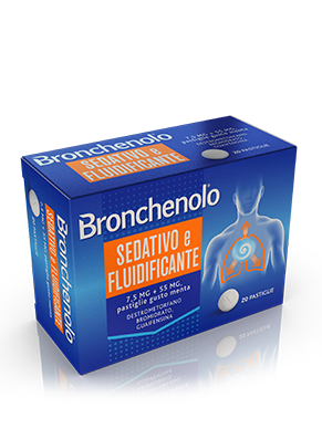 Bronchenolo Sedativo Fluidificante 20 Pastiglie Bronchenolo Sedativo Fluidificante 20 Pastiglie