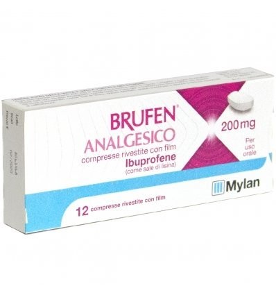 Brufen Analgesico 200 mg 12 Compresse Brufen Analgesico 200 mg 12 Compresse