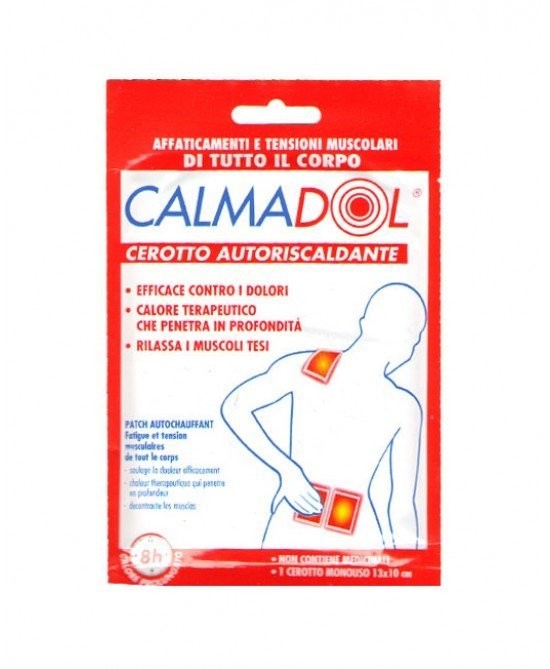 Calmadol Cerotto Autoriscaldante 1 pz 13x10 cm Calmadol Cerotto Autoriscaldante 1 pz 13x10 cm