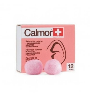 Calmor Tappi Auricolari In Cera 12 pz Calmor Tappi Auricolari In Cera 12 pz