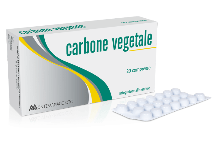 Carbone Vegetale 40 Compresse Carbone Vegetale 40 Compresse