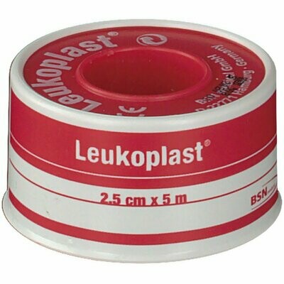Leukoplast® Cerotto Rocchetto 5 m x 2,5 cm Leukoplast® Cerotto Rocchetto 5 m x 2,5 cm